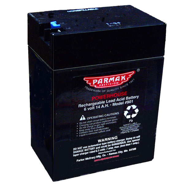 Parmak 6 Volt Solar Electric Fence Charger Battery